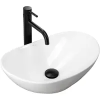 REA Lavabo da Appoggio Royal Mini White