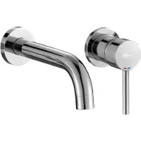 REA Rubinetto da Incasso Lungo Chrom + Box