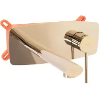 REA Rubinetto da Parete Oval Gold