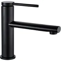 REA Rubinetto da Lavabo Oval Black Low