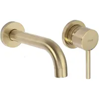 REA Rubinetto da Incasso Lungo Gold Mat + Box