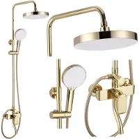 REA Set Doccia Bloom Gold