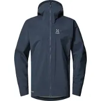 Haglöfs Korp Proof Jacket Giacca antipioggia Uomo (M, blu)