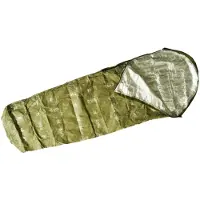 Sol - Sacco a pelo per la testa e sopravvivenza - Escape Bivvy with Hood Green - Kaki