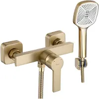 REA Miscelatore per doccia MY2021-8GG ARGUS BRUSHED GOLD