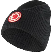 Fjällräven - Cappello a risvolto in lana - 1960 Logo Hat Black - Nero