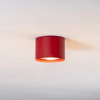 Argon Faretto da soffitto Chloe fisso, rosso