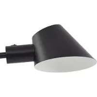 LINDBY piantana Corali, nero, metallo, altezza 176,5 cm