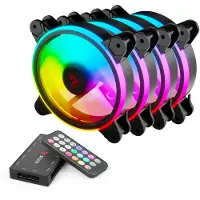 Savio Ventilatore Fan-01 Argb 120 Mm 4 Unità