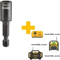 DeWalt Bit a bussola Dewalt da 8 mm autopulente a percussione