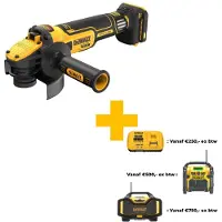 DeWalt Smerigliatrice Angolare 18v Dcg409vsn Regrpm