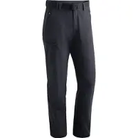 Maier Sports Oberjoch Pantaloni invernali Uomo (27 - Short, nero/grigio)