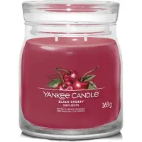 Yankee candle Black Cherry 368 g — Candela