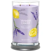 Yankee candle Candela profumata "Limone e lavanda", 2 stoppini Lemon Lavender Tumbler 567 g
