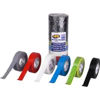 Hpx Assortimento Di 10 Nastri Isolanti In Pvc Vde 52100 19 Mm X 20 M