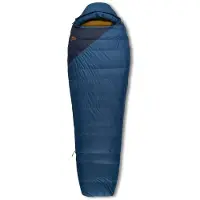 Kelty Cosmic 20 Sacco a pelo in piuma (214 x 82 cm - Long, blu/verde)