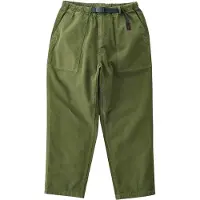 Gramicci - Pantaloni a lunghezza 7/8 in cotone biologico - Loose Tapered Pant Olive per Uomo in Cotone - Taglia S - Kaki