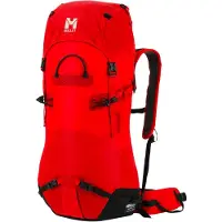 Millet - Zaino da alpinismo e scialpinismo - Prolighter 38+10 Red - rosso