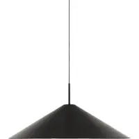 New Works Lampada LED a sospensione Brolly, Ø 70 cm, nero, alluminio
