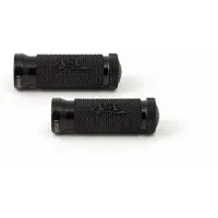 LSL Set Poggiapiedi CON GOMMINO, NERO