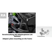 LSL SLIDEWING KIT MONTAGGIO STREET TRIPLE 765 BLACK