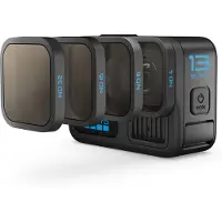 GoPro - Filtri di sfocatura cinetica - Pack De 4 Filtres Nd in Pelle - Nero