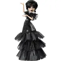 Monster High Vestito Baby Doll Mercoledì Corvo