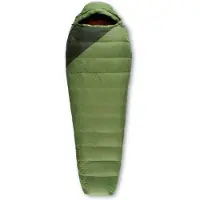 Kelty Cosmic 40 Sacco a pelo in piuma (199 x 79 cm - Regular, dill / cherry mahogany)