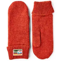 Hestra Raggwool Mitt Guanti (6, rosso)