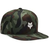 FOX Racing Fox Head Camo Tech SB Hat Cappellino Uomo (One Size, olivia)