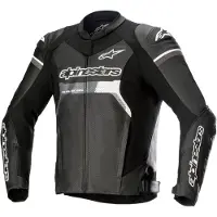 Alpinestars Giacca In Pelle GP Force Airflow Black, Taglia: 52