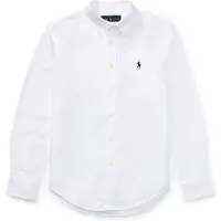 Ralph Lauren Camicia a maniche lunghe TOUNIA ragazzo - Bianco - 8 anni