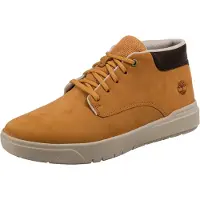 Timberland - Sneakers in cuoio - Seneca Bay Mid Lace Up Sneaker Wheat per Uomo in Pelle - Taglia 10 US - Marrone