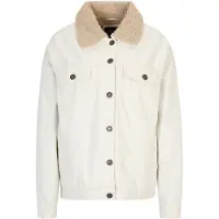 Urban Classics Ladies Oversized Sherpa Denim Jacket Offwhite Raw Taglia: S | Giacche di jeans Outlet | Donna | Blu