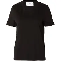 Selected Maglietta A Maniche Corte Con Collo A V Essential