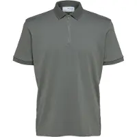Selected Camicia Polo In Maglia Uomini Verde XL