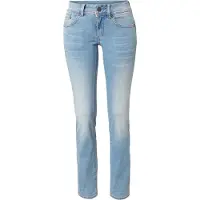 G-Star Midge Saddle Mid Straight Jeans Lt Indigo Aged Taglia: W24L32 | Jeans straight fit Outlet | Donna | Blu