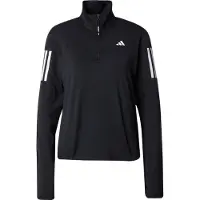 Adidas Women's Own the Run Half-Zip Maglia da corsa Donna (XXS, grigio/nero)