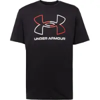 Under Armour Maglia funzionale 'Foundation' rosso / nero / bianco