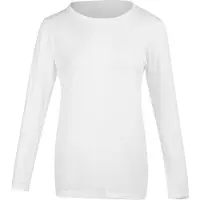 Athlecia Women's Julee Loose Fit L/S Seamless Tee Maglia funzionale Donna (L/XL, bianco)