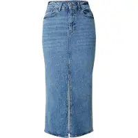 Vila Vijaf Midi Gonna Di Jeans