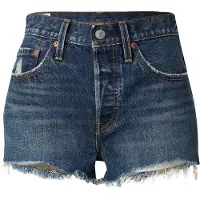 Levi's 501 Original Shorts Blue Taglia: W25 | Pantaloncini Outlet | Donna | Blu