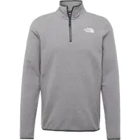 The North Face 100 Glacier 1/4 Zip Pullover in pile Uomo (XS, grigio)