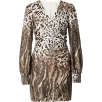 Guess Marciano GUESS Eco Marion Fix Wrap Dres Wavy Leopard Print Taglia: S | Abiti Mini Outlet | Donna