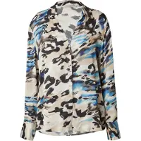 Guess Marciano GUESS Eco Ls Grace Shirt Abstract Animalier P Taglia: XS | Magliette intime Outlet | Donna