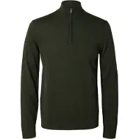 Selected Pullover Uomini Verde XXL