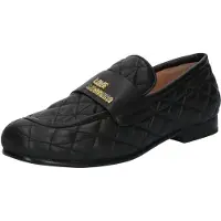 Moschino Flat Love Nappa Leather Loafers Black Taglia: 37 | Mocassini Outlet | Donna | Nero