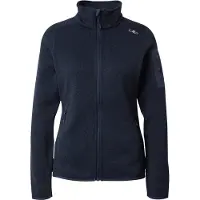 CMP Women's Jacket Jacquard Knitted Giacca in pile Donna (36, blu)