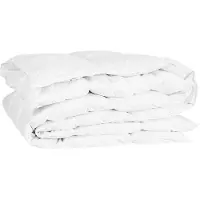 Beliani Lenzuola in microfibra di poliestere 220 x 240 cm per soggetti allergici extra calde