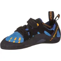 La Sportiva Tarantula Scarpette da arrampicata Uomo (41,5, nero/blu)